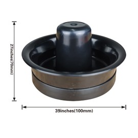 BALIKEN 6Pcs Air Hockey Pucks and Paddles, with 2 Air Hockey Pushers & 4 Plinko Chips, Compatible with Various Size Tables - Enhance Your Game Experience