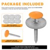 Survey Markers Stakes Stainless Washers for Low Profile Property Line