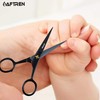 Professional Curved Beard Scissors Made of German Steel Moustache Scissors