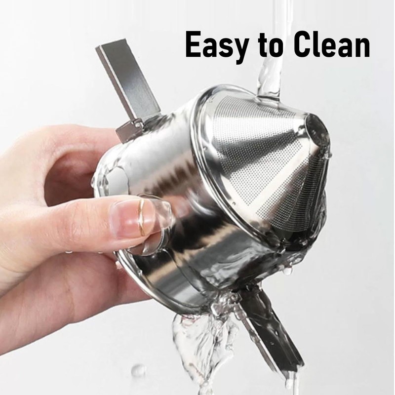 Stainless Steel Reusable Coffee Filter Pour Over Coffee Dripper Paperless
