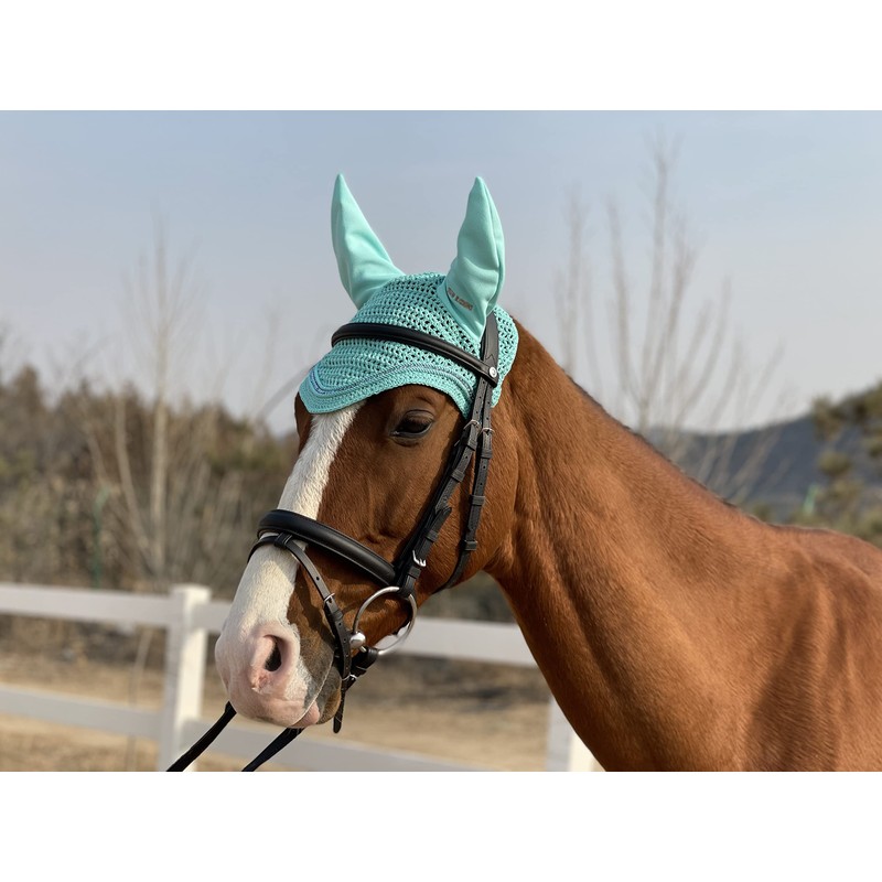 Horse Ear Bonnet/Net/Hat/Horse Hood/Mask Horse Veil Horse Ear Bonnet (Full,