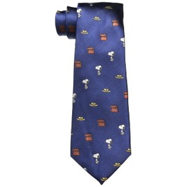 Peanuts Snoopy Necktie, Blue, Snoopy Necktie, Gift, blue