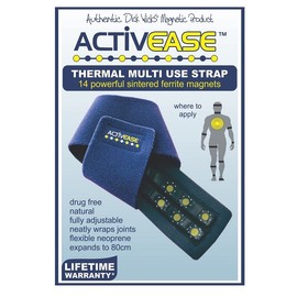 Dick Wicks Activease 14 Magnet Thermal Multi-Use Strap Support (One Size)