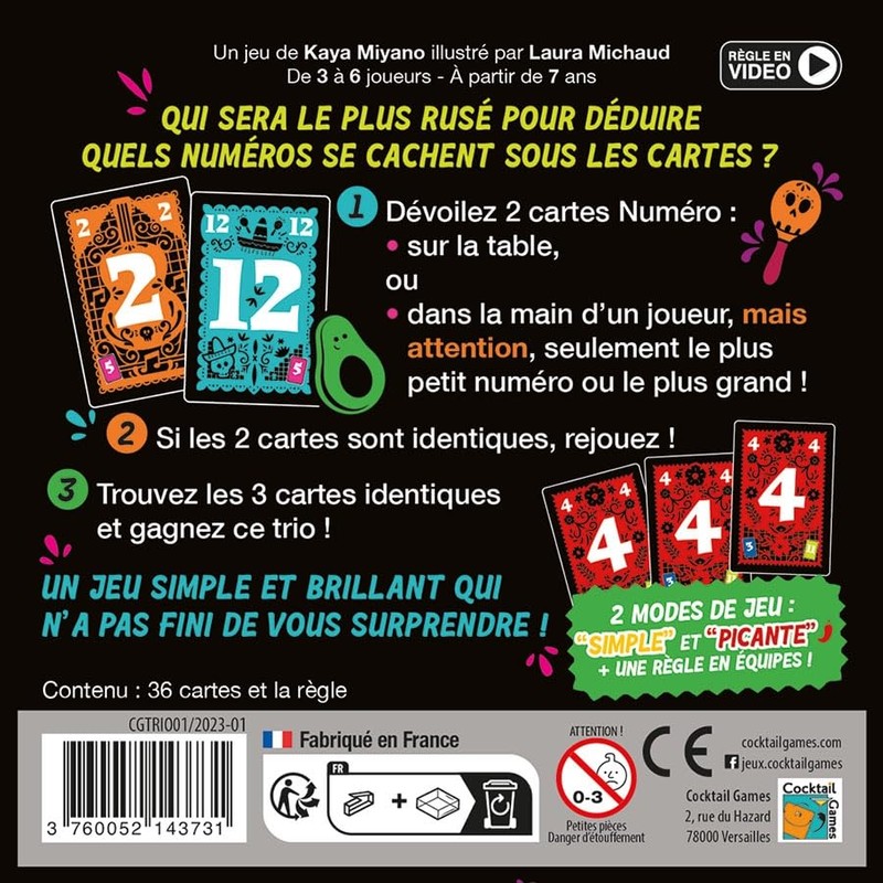 Dekal + Trio French Version + 1 Decap Blumie (Dekal