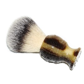 Shaving Brushes, JR Synthetic Nylon Brush Hair Knot with Pure Engineered Imported Acrylic Handle Shaving Brush for Men, Safety Razor, Double Edge Razor, Shaving Razor