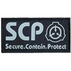 1Pc Black SCP Foundation Special Containment Procedures Foundation Logo Military
