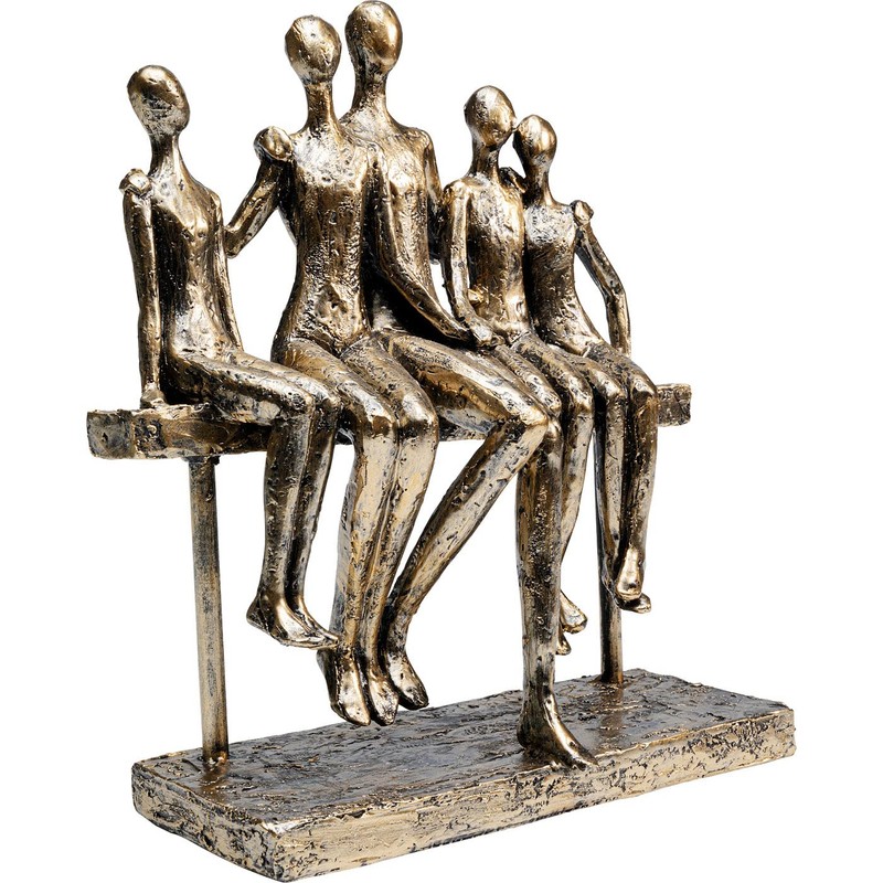 Kare Design Decorative Figurine Sitting Break, Accessory, Atricle Height 24