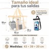 Bolsa de Playa de Malla para Mujer – Plegable e