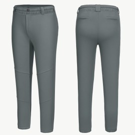 MIVEI 2T/3T/4T/5T/6T Youth Toddler Boys Baseball Pants - Kids Gilrs Tee Ball Softball Football Pants with Belt Loop UPF50+