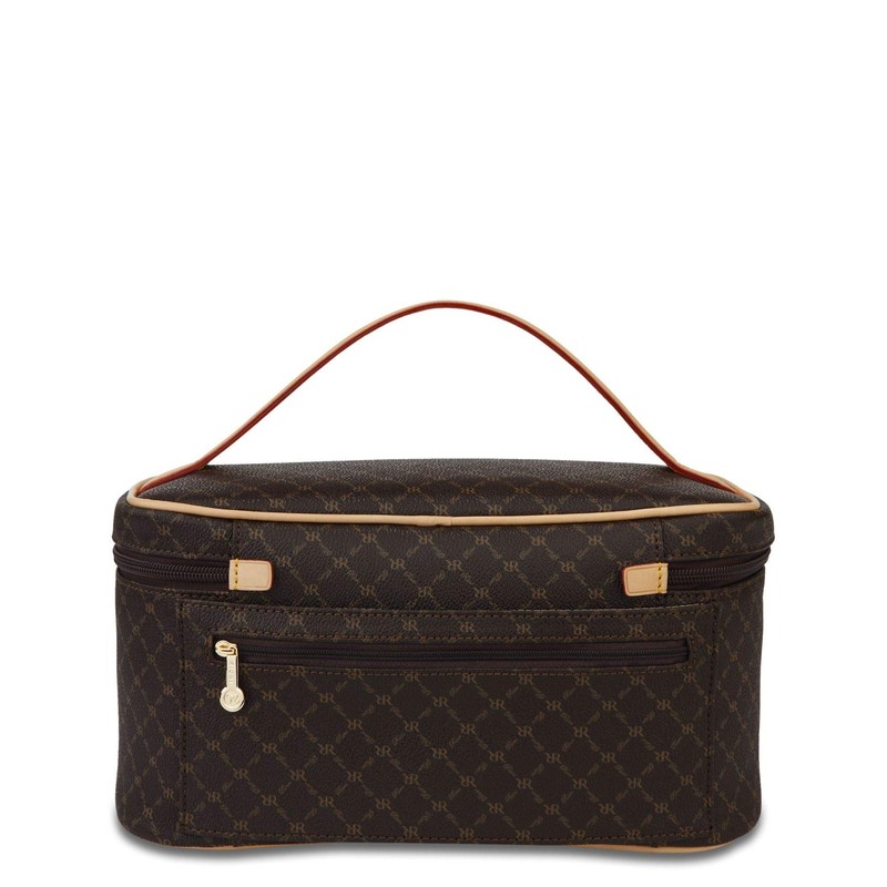 Rioni Signature (Brown) - Cosmetic Carrier