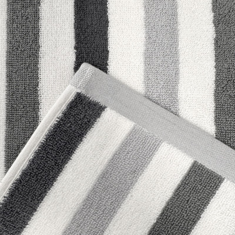 Allure Cali Striped Hand Towels Pack of 2 50 x