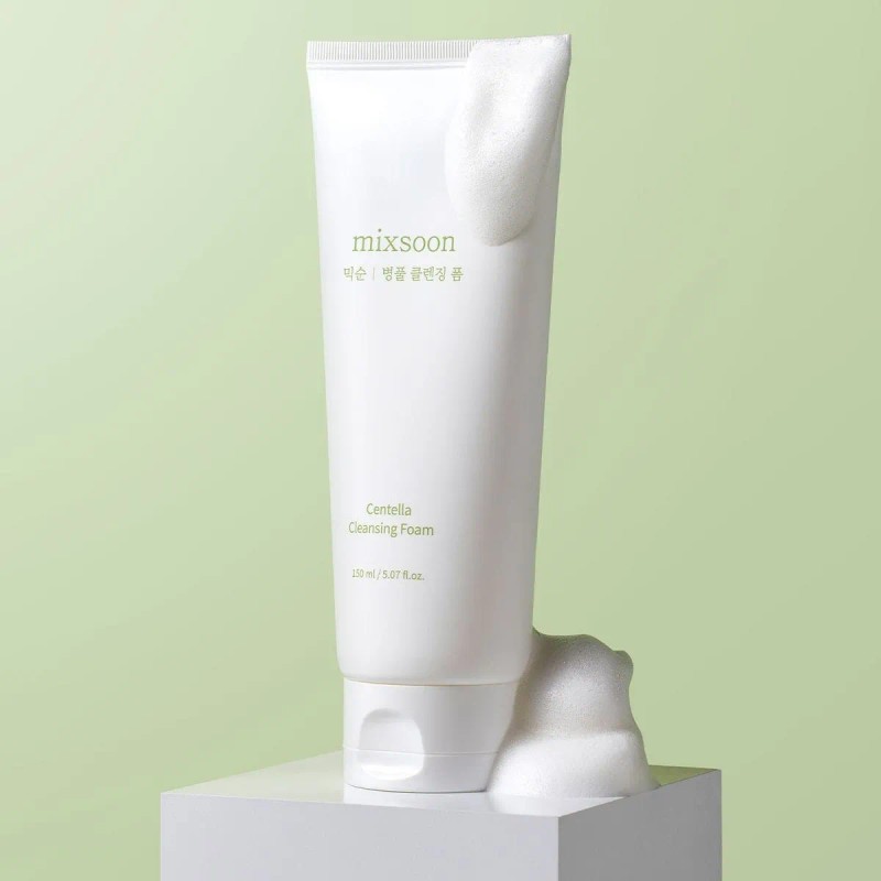 Espuma De Limpeza Mixsoon Centella 150ml Com Ácido Salicílic