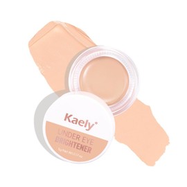 Kaely under Eye Brightener,Conceal Brighten Dark Circles,Color Correcting Pot Concealer for Dark Circles,corrector de ojeras,Waterproof,Anti-Aging,Vegan Makeup & Cruelty-Free,07 Fair
