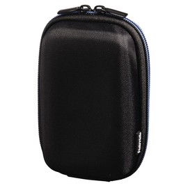 Hama - 80 M Camera Case, Hard Case with Zip, Black/Blue