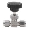 304 Stainless Steel Valve 2‑Way High Pressure Needle Flow Control