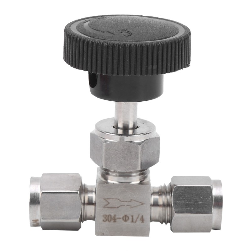 304 Stainless Steel Valve 2‑Way High Pressure Needle Flow Control