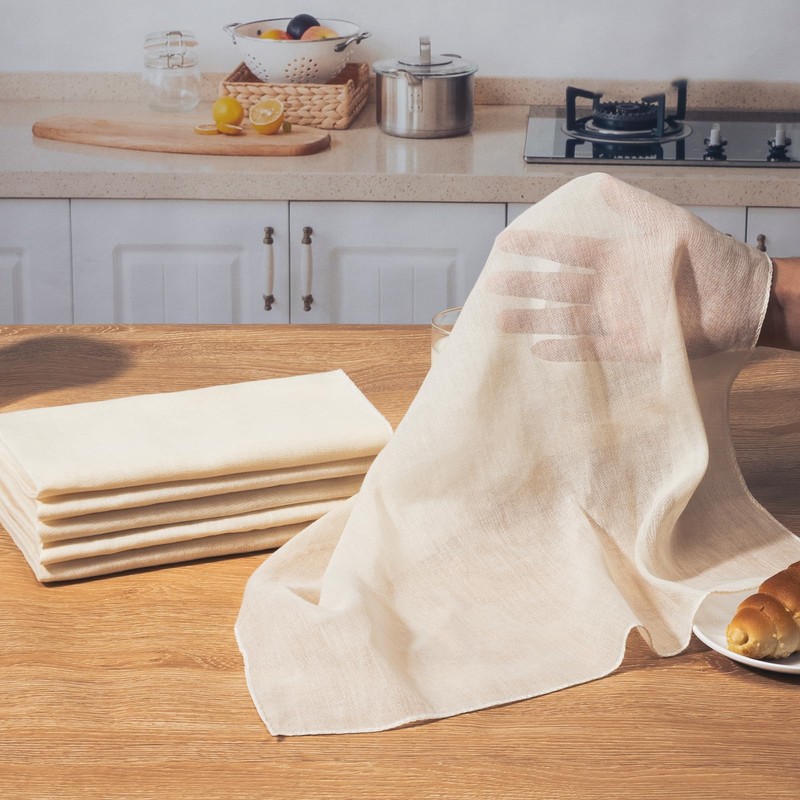 Amrules Cheese Cloths for Straining, 6PCS 20x20 Inch Grade 100