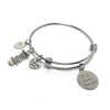 Owl Always Love You Charm Bangle Bracelet Mother's Day Gift