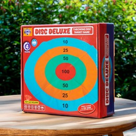 KreativeKraft Disc Throwing Game for Kids and Family, Outdoor Target Summer Garden Game