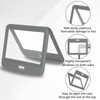 1 Pcs ID Badge Holder with Double-Sided Windows Horizontal Hard