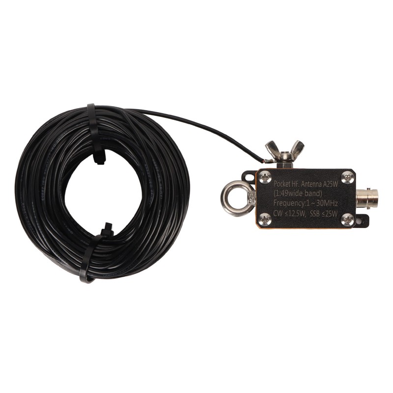 Portable HF End Fed Antenna 1‑30MHZ FE8 CW SSB 1:49