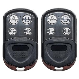 AG MATIC Garage Door Remote Control for Sommer Aperto | 4011 | 4020 | 4025 | 4026 | 4031 | 4031 | Rolling Code 868.8MHz. (Pack of 2 Black)