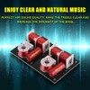Socobeta 2Pcs Frequency Divider 2 Way 2 Unit Hi-Fi Audio