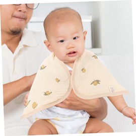 SAFIGLE 4pcs Soft Cotton Burp Cloths for Boy Girl Breathable Drool Pads Convenient Feeding and Spit-up Towel for Boys and Girls Cotton