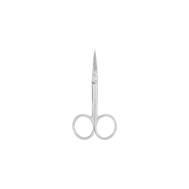 Tijera p/manicure 3-1/2", punta curva