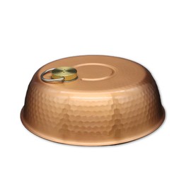 Shinkodo Dome-Shaped Hot Water Bottle (Capacity: 28.7 fl oz (800 ml) (100% Cotton Bag Included) Made in Japan Pure Copper, Gift Wrapping Specifications