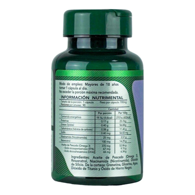Nicotinamida en Cápsulas Beneficios para la Piel Apoyo Antioxidante 90
