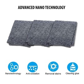 6 Pcs Nano Sparkle Cloth for Car Scratches, Car Scratch Remover, Nano Sparkle Cloth, Nanosparkle Cloth for Car Scratches, Scratch Remover Cloth, for Car Smooth Surface Scratch Repair and Waterproof