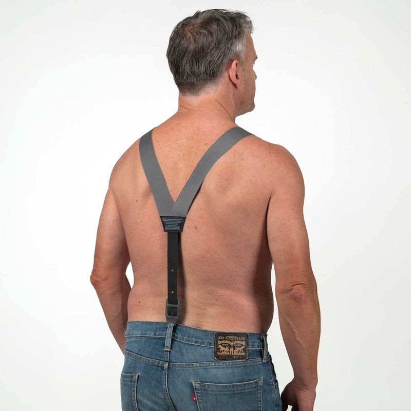 HIKERS - Original Hidden Suspenders for Men Under Clothes -