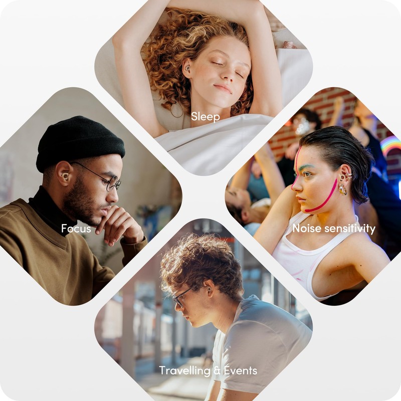 Audree Soft Ear Plugs for Sleeping Noise Cancelling - Noise