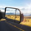Towing Convex Mirror Glass Compatible with 09-20 Dodge Ram 1500