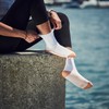 Glucology Copper-Based Socks Single Pack| White | Non-Binding | Extra-padding