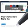 Jectse Digital Whiteboard Pen, 3 Piece Interactive Infrared Whiteboard System,
