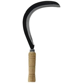 Zenport K209F Curved Weeding Harvest Scythe, 13-Inch, 13 Inch Carbon Steel Blade, Beige - 12 Pack