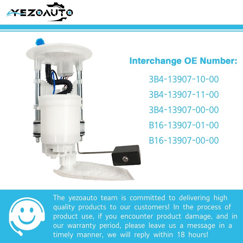 Fuel Pump Module Assembly Compatible with Yamaha Grizzly 700 07-16