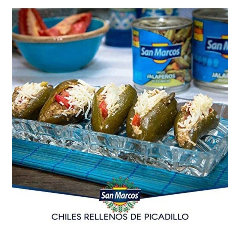 San Marcos Whole Jalapenos 6 Lb 97 oz Carefully handpicked