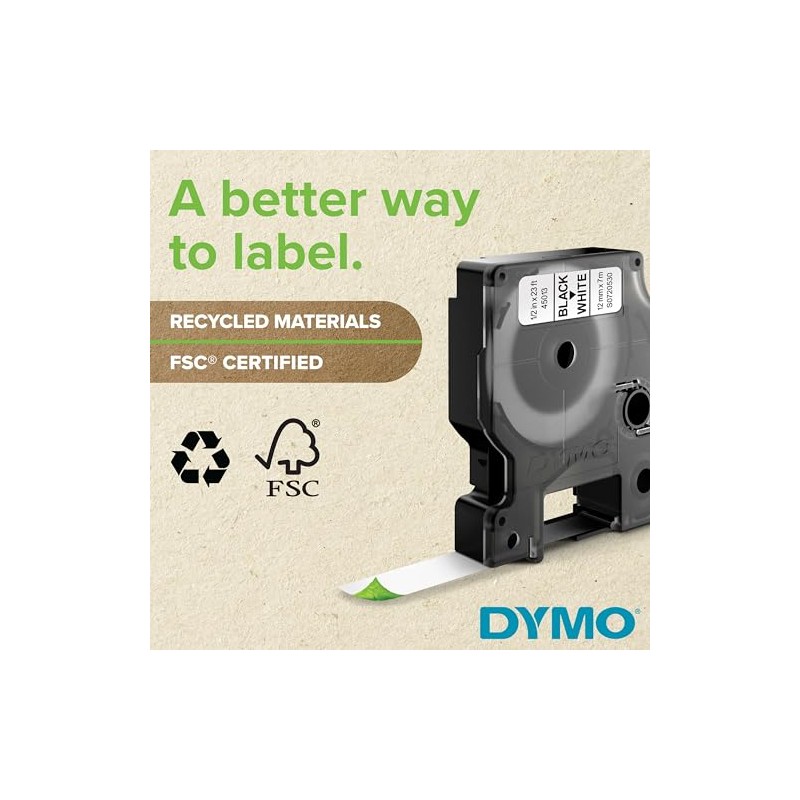 DYMO Rotuladora de escritorio | Rotuladora portátil LabelManager 210D, multiuso,