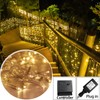 Solhice LED Curtain Lights Outside 40ft x 3ft for Backyard,