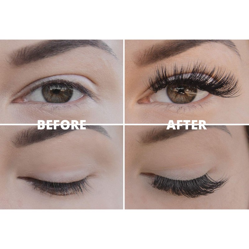 Magnetic Eyelashes Set with Applicator, Professional False Lashes Kit