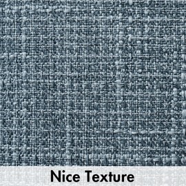 MIULEE Burlap Linen Throw Pillow Covers 18x18 Inch Blue Decorative Pillow Covers Modern Farmhouse Pillowcases Soft Accent Cushion Covers for Couch Sofa Bedroom Living Room Home Decor