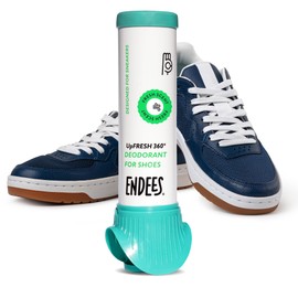 Endees UpFresh 360° Shoe Deodorizer Spray - Foot Odor Eliminator Shoe Spray for Smelly Shoes, Feet, Sneakers, Boots, Athletes Gym Bags, Stinky Smell Elimination Deodorant, Travel Size 3.38 Fl Oz