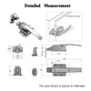 6.22 Inch Adjustable Door Cabinet Handle Trigger Action Latch Freezer
