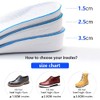 XINIFOOT Height Increase Insole Arch Support Breathable Shoe Insoles Heel