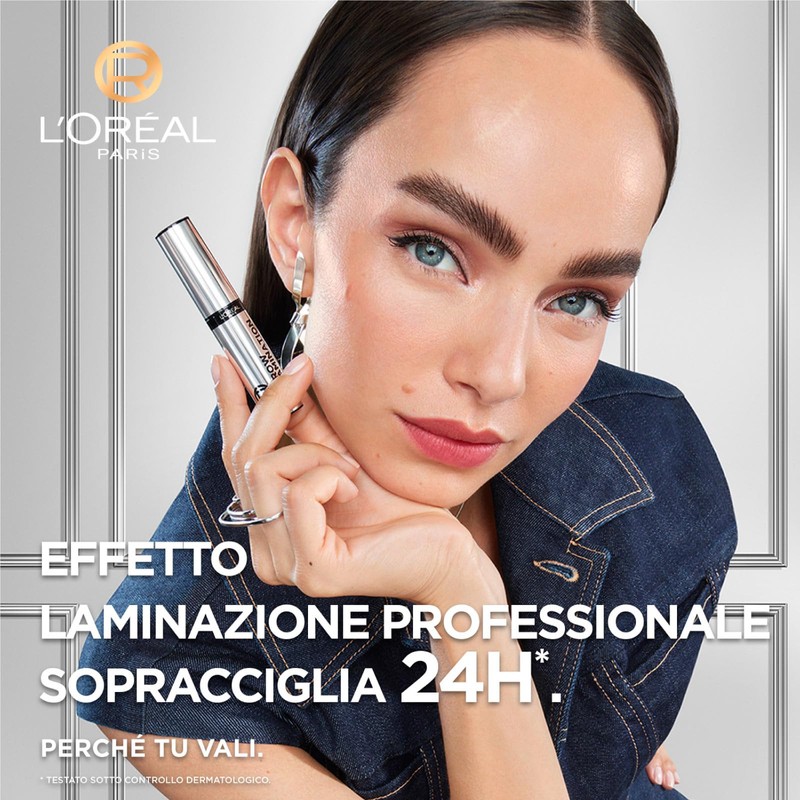 L'Oréal Paris Infaillible Brow Lamination Gel for Eyebrows with Professional