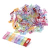100Pcs Hemming Clips DIY Colorful Plastic Fabric Cloth Craft Clip