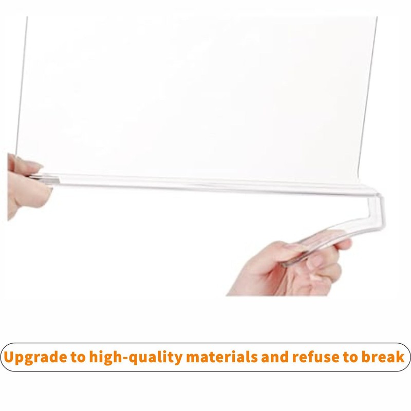 Cq acrylic Shelf Dividers for Closet Organization - 4 Pack